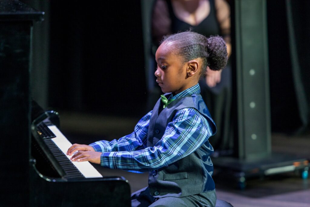 Piano Student Performing in Pearland Texas