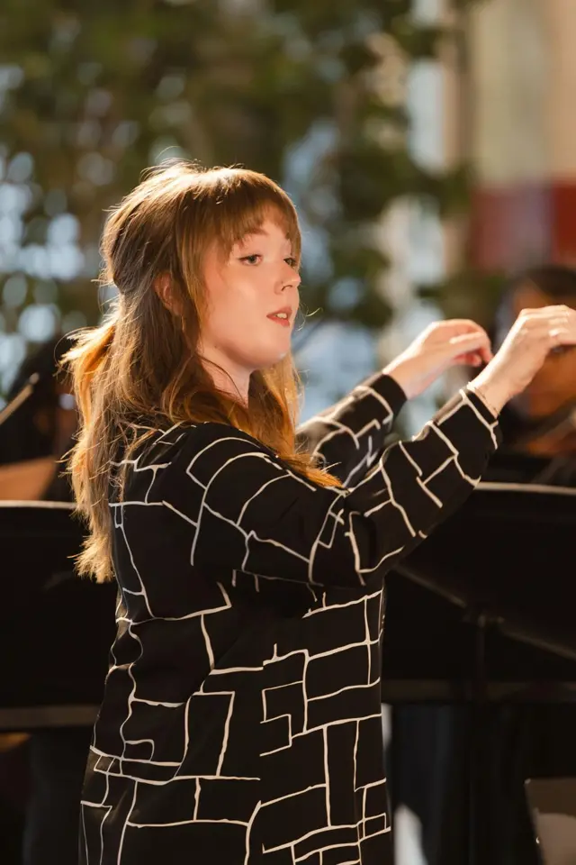 Ms. Grace, Pearland Youth Orchestra Conductor